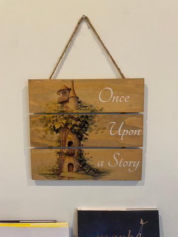 Fairytale Reading Corner Sign: Once Upon A Story
